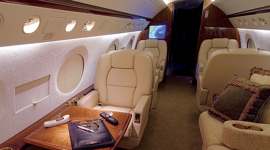 volo privato sul Gulfstream G350